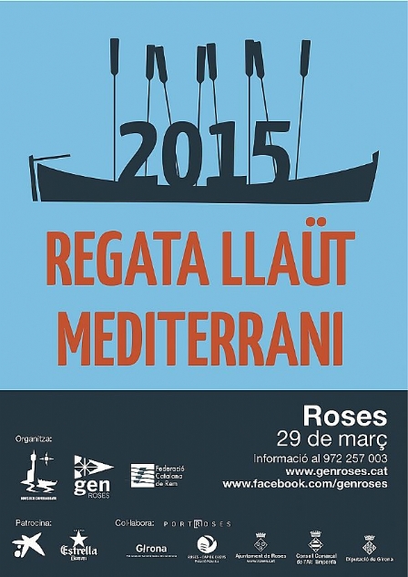 Regata Llaüt Mediterrani i Llagut Català 29 de març - Roses