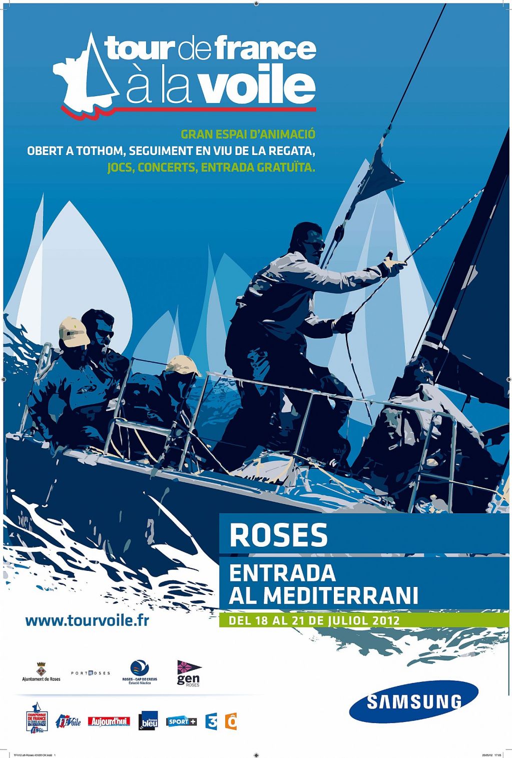 EL TOUR DE FRANCIA A VELA LLEGA A ROSES