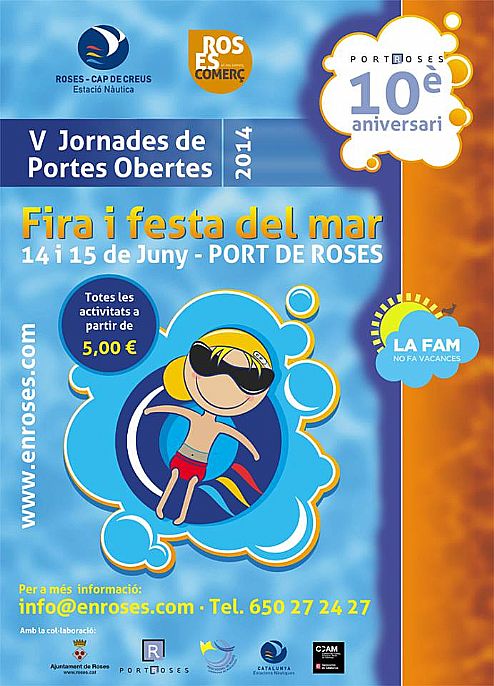 FERIA Y FIESTA DEL MAR ROSES 2014 Y 10º ANIVERSARIO PUERTO DEPORTIVO