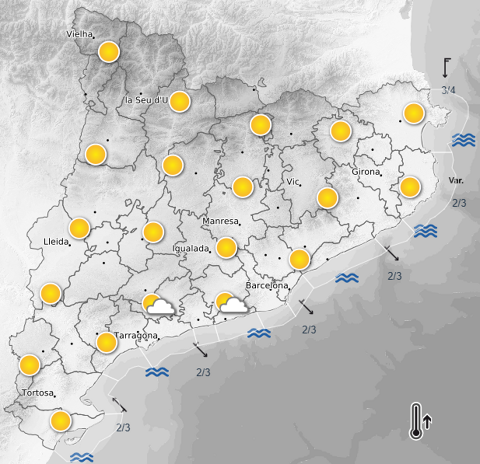 Meteocat - Demà