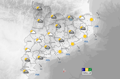 Meteocat - 23/08 p.m. 