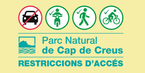 Del 1 de julio al 31 de agosto, restringida la circulación en el Parque Natural de Cabo de Creus desde Roses